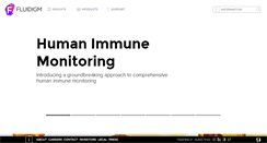 Desktop Screenshot of fluidigm.com